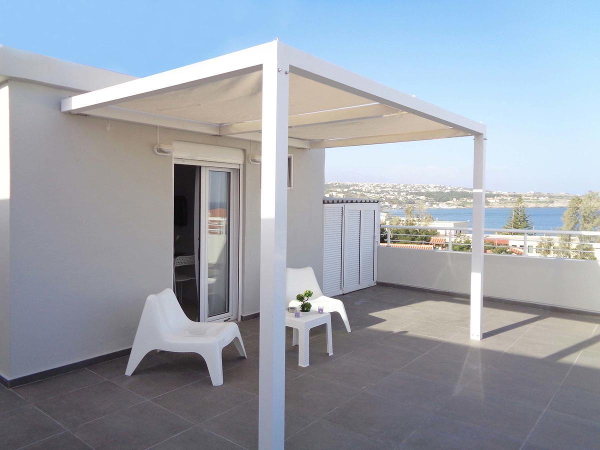 Castle & Sea View Apt Rethymno Esterno foto